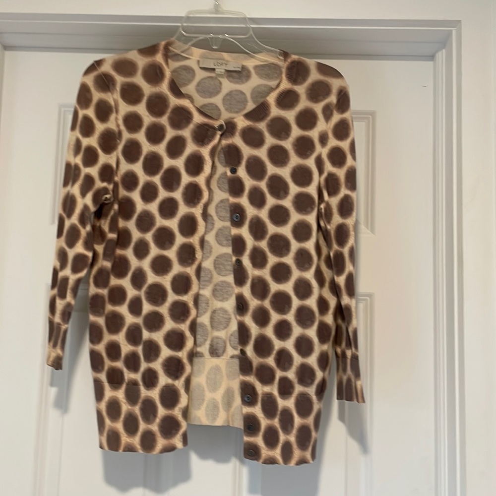 Polka Dot Cardigan